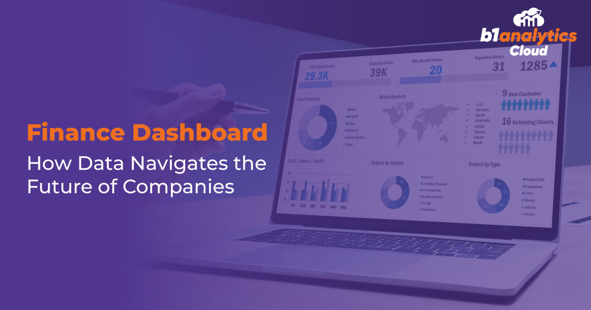 Finance Dashboard- How Data Navigates the Future of Companies